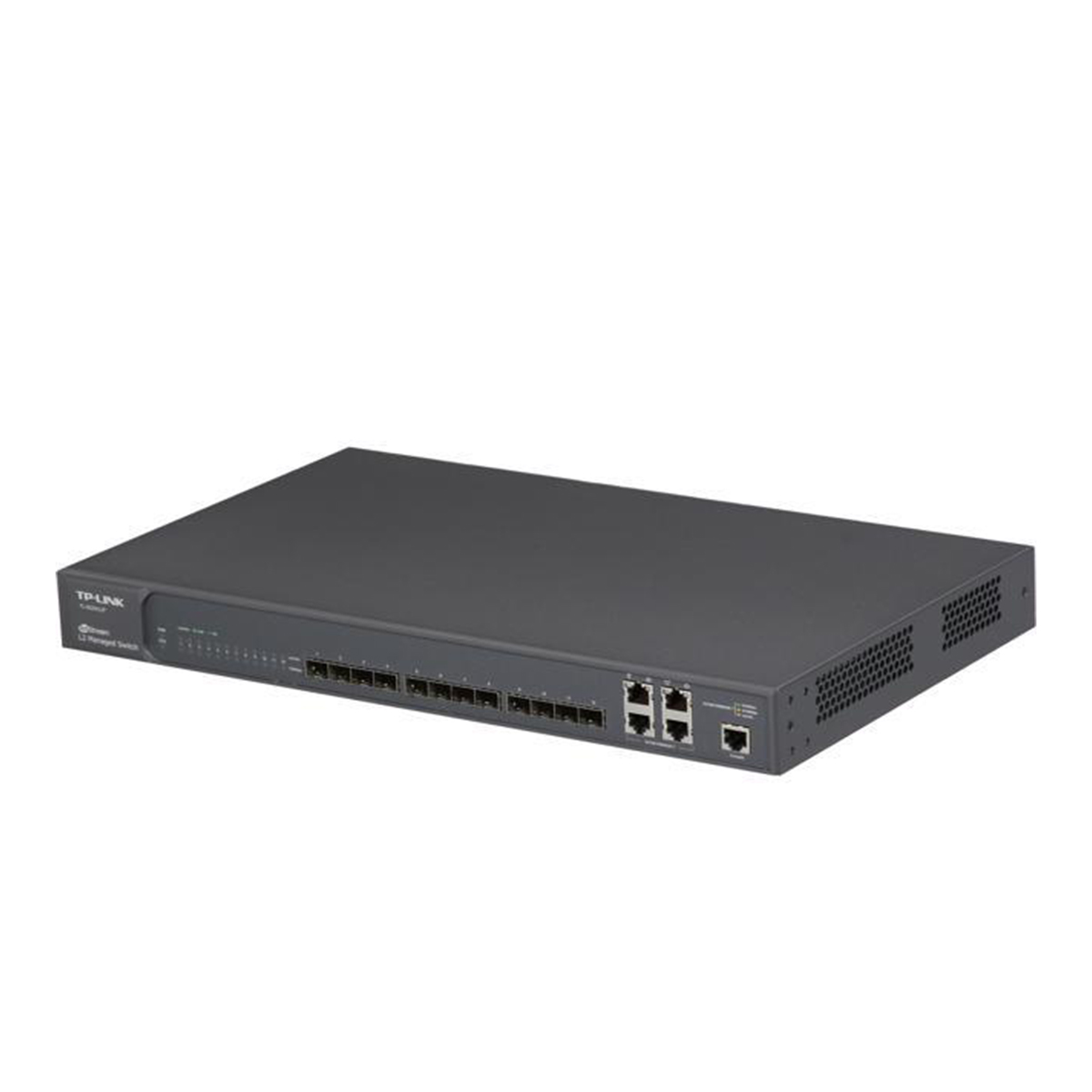 سوئیچ شبکه مدیریتی 12 پورت + 4 پورت SFP تی پی لینک مدل TL-SG5412F-2